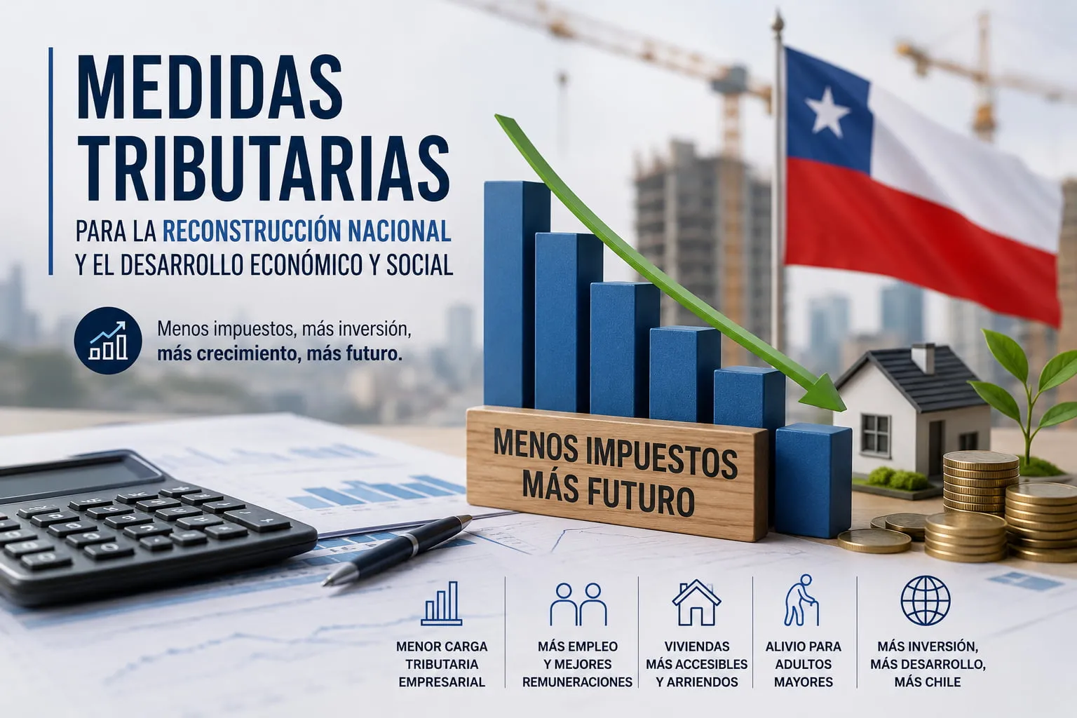 Resumen de las medidas tributarias contenidas en el proyecto de reconstrucción nacional